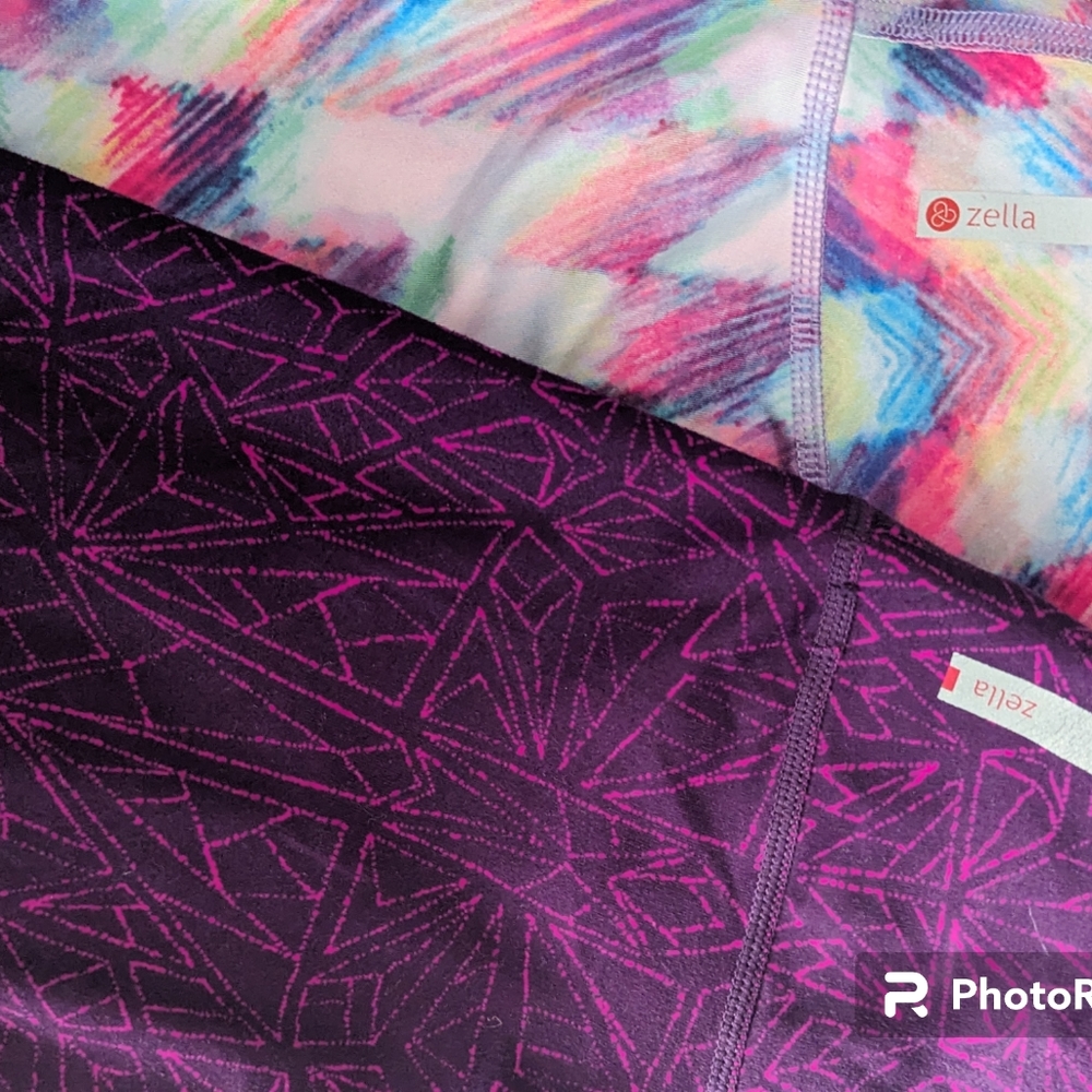 2 pairs Zella Women's Athletic Leggings